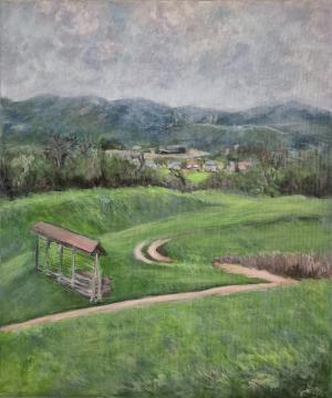 Jesen (Akril-platno - 50x60) Dragica Šetina